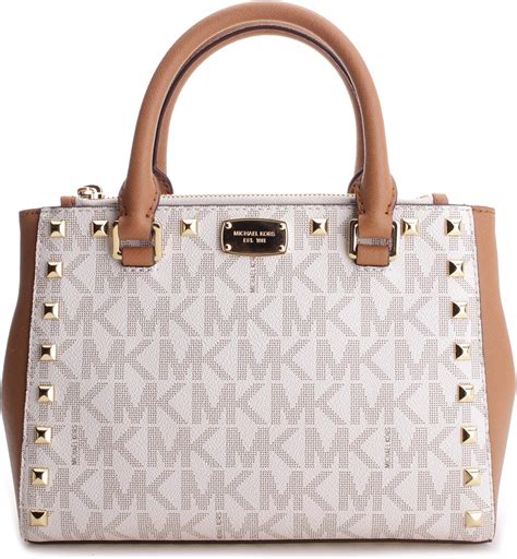 michael kors kellen vanilla acorn|MICHAEL Michael Kors Women's KELLEN XSMALL SATCHEL .